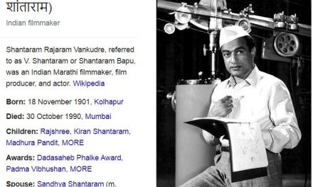 V. Shantaram Biography : Life | Childrens | Awards | Death