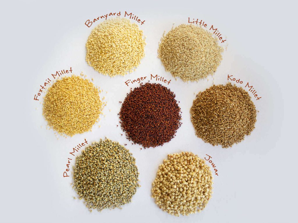 Types of Indian Millet, Their Nutritional Values