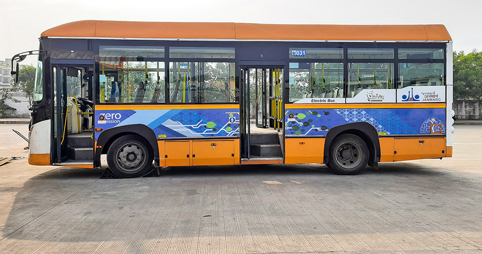 Current Status of Electric Public Transport in Indian Cities