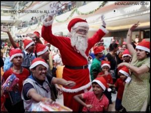 how christmas is celebrated in india