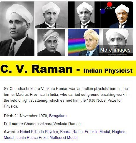 C. V. Raman