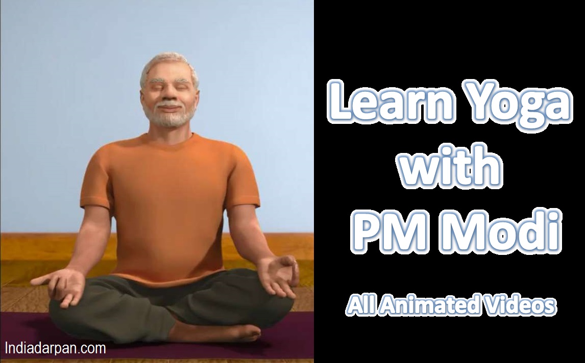 PM Modi Animated Yoga Video Series