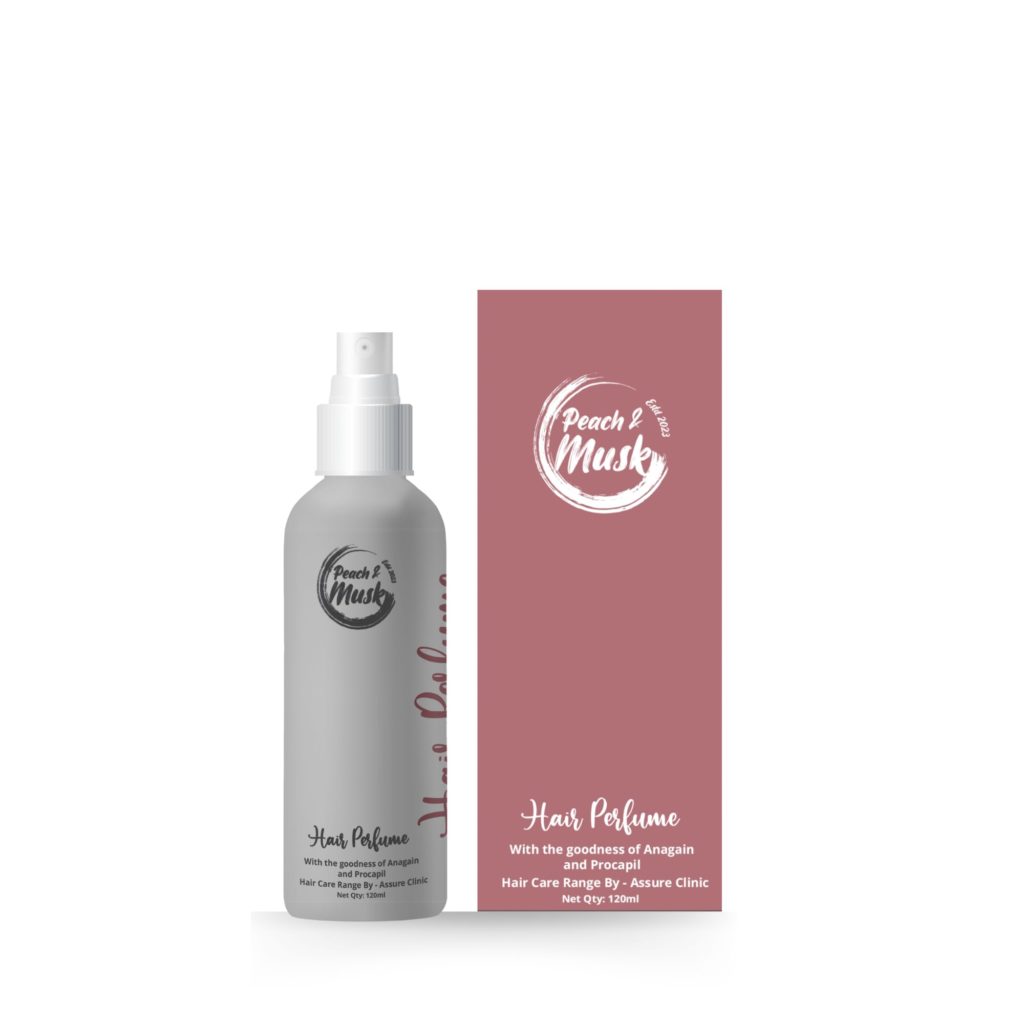 Peach and Musk Hair Mist Spray ( Hair Perfume)