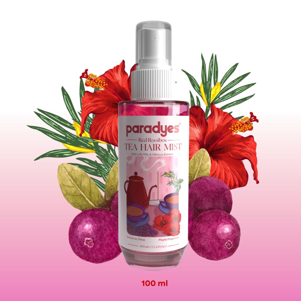 Paradyes Red Roobios Tea Hair Perfume For Intense Hydration and Calming Fragrance