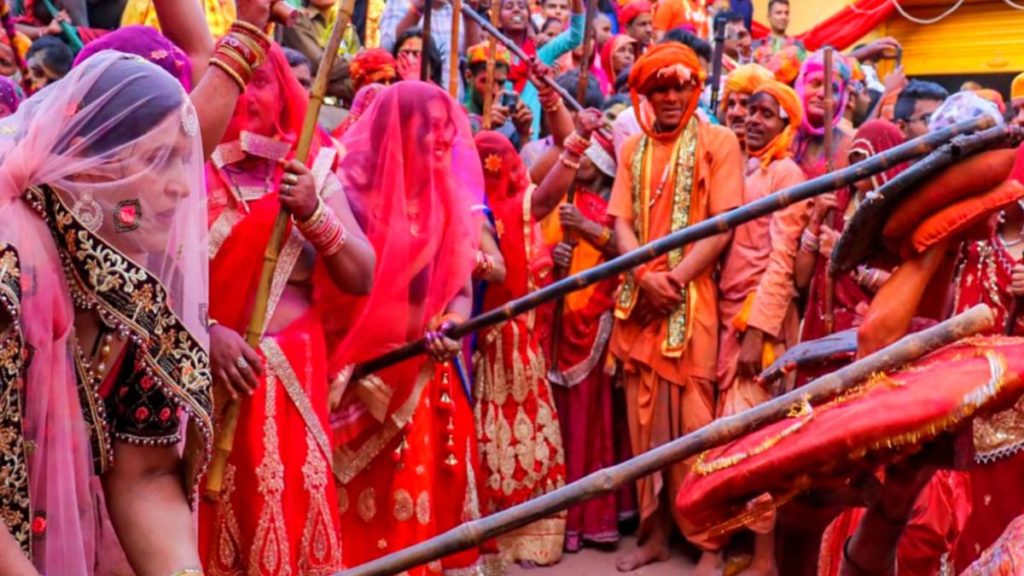 Lathmar Holi Vrindavan