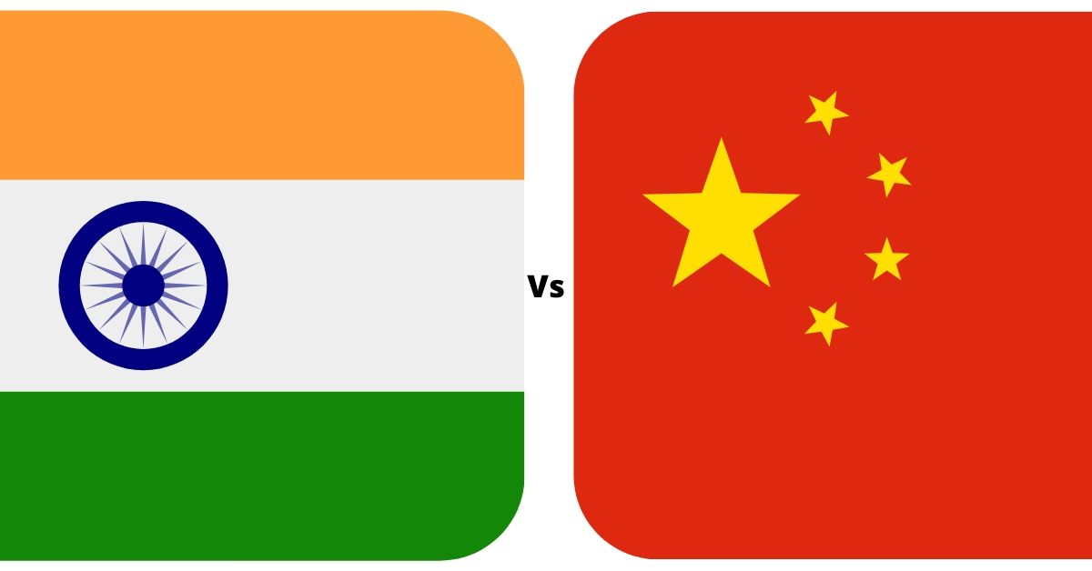 india vs china war