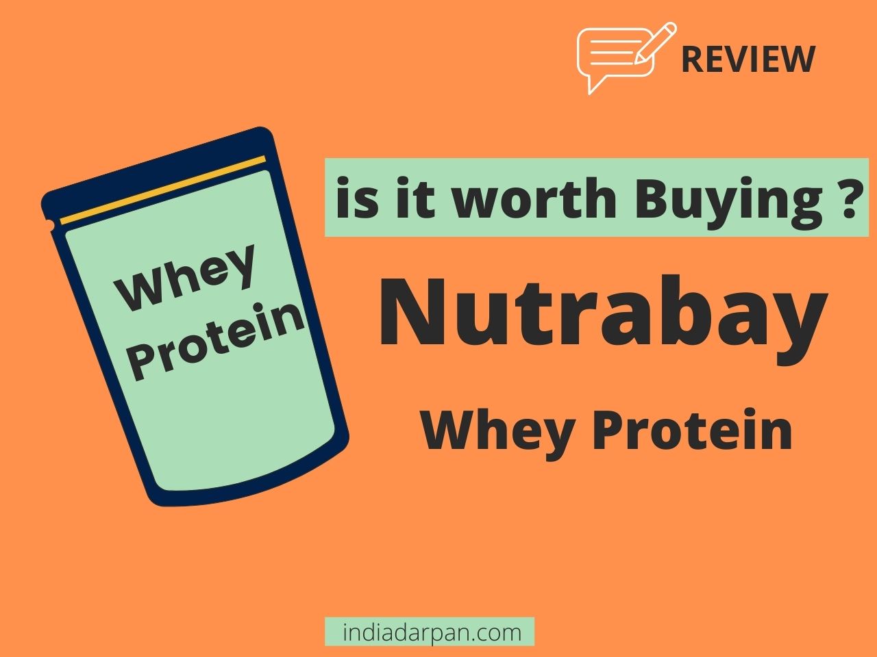 Nutrabay Whey Protein review