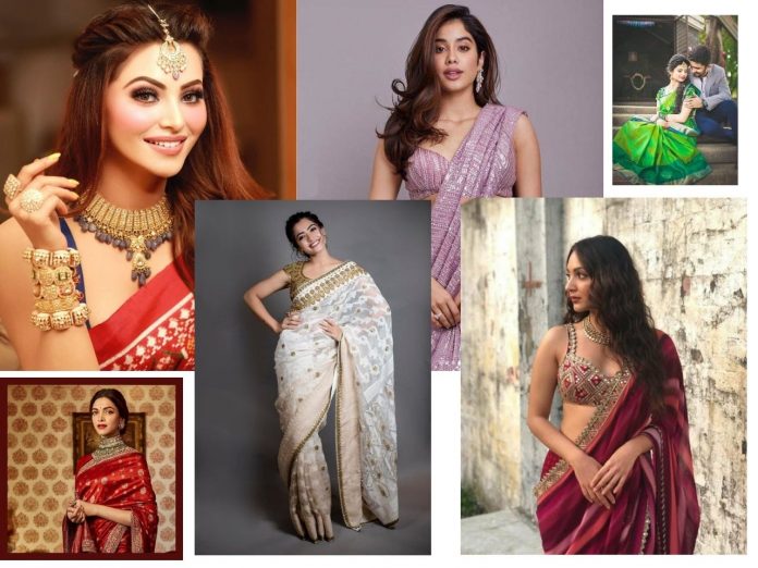 Best Photo Poses for Girls in Saree